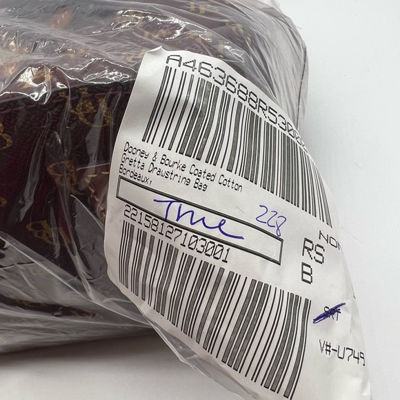 Dooney & Bourke Coated Cotton Gretta Drawstring Shoulder Bag - Picture 7 of 8